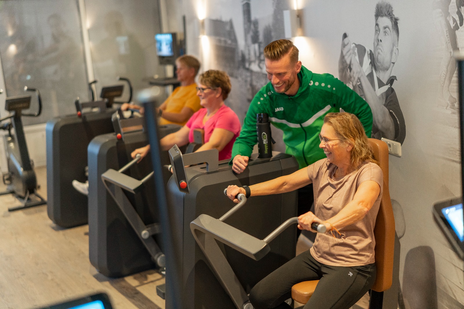 Milon training bij HappyFit 35 in Ureterp