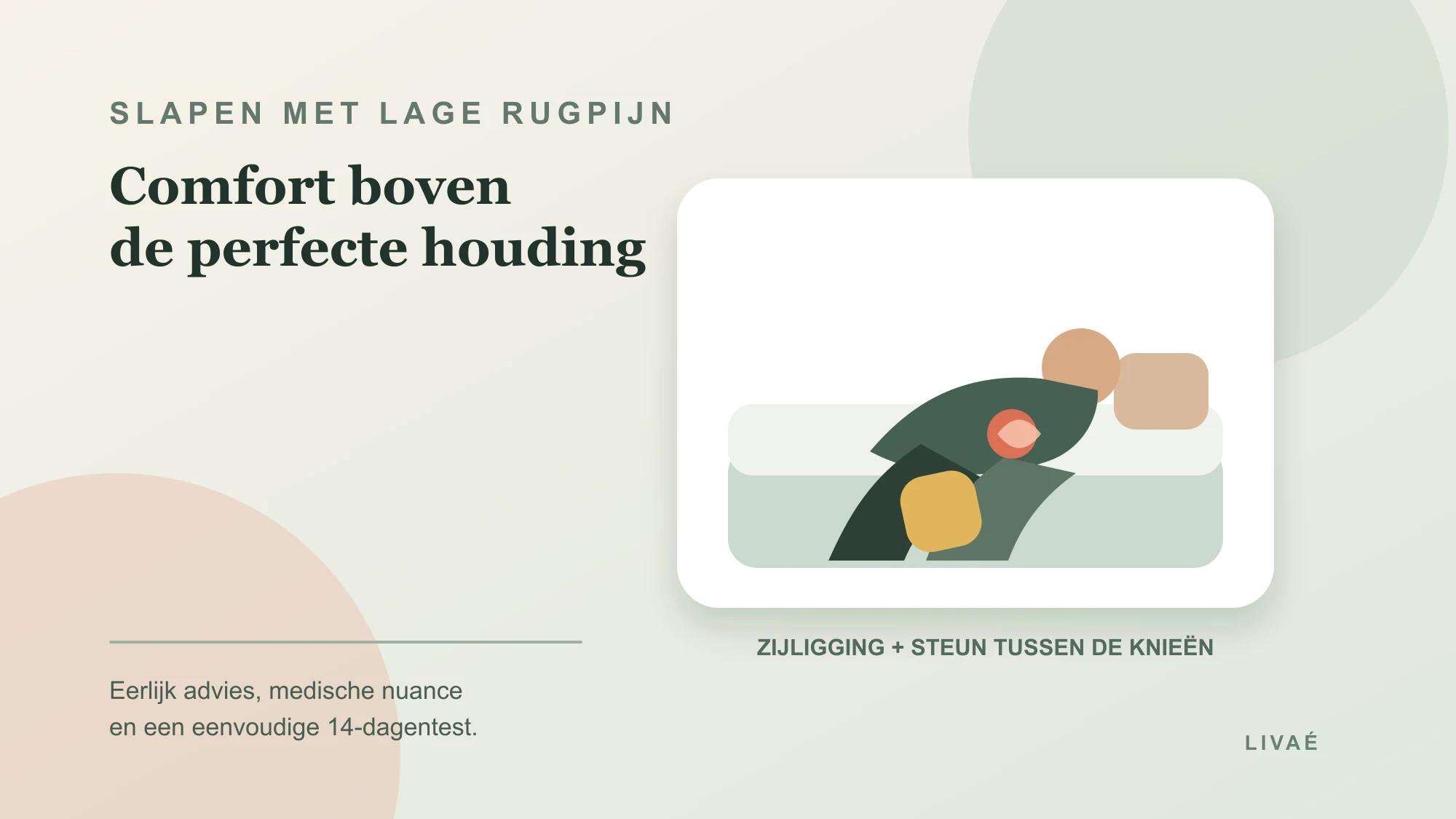 Beste slaaphouding bij lage rugpijn: wat helpt?