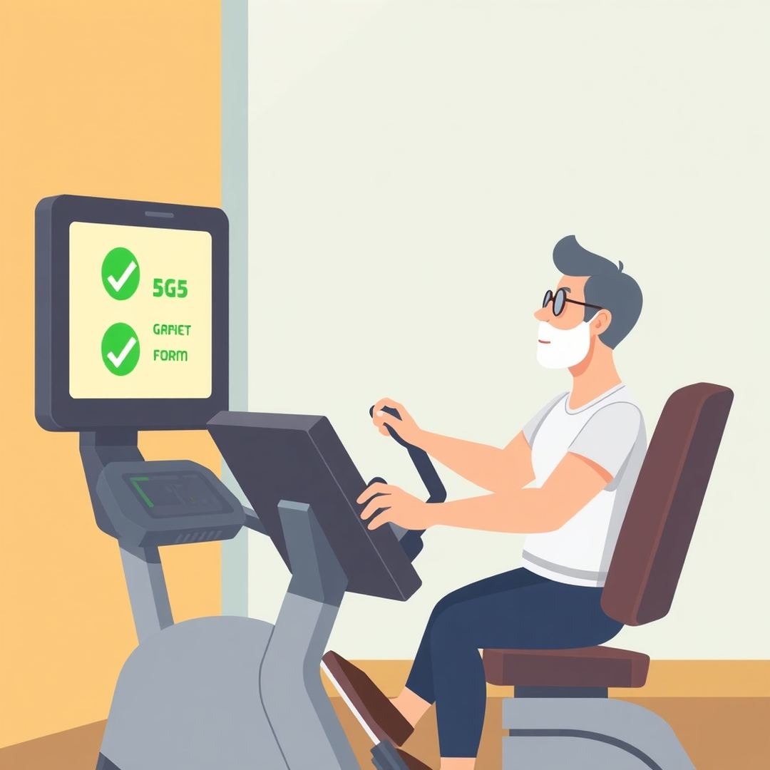Illustratie: veilig trainen met automatische correctie